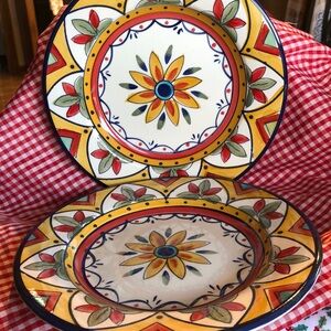 Tabletops Gallery Moroccan Salad Plate